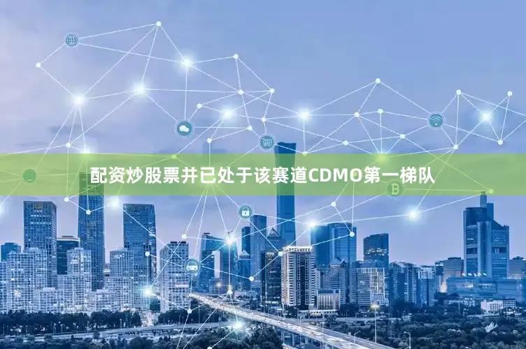 配资炒股票并已处于该赛道CDMO第一梯队